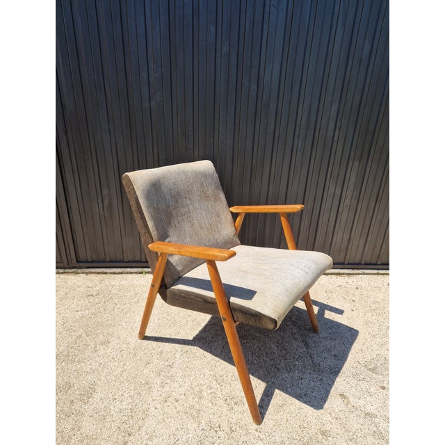 Vintage Scandinavian Armchair, 1960s For Sale - Image 6 of 13