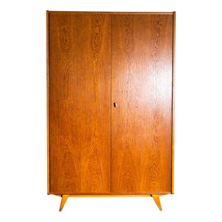 Large Mid-Century Modern Cabinet in Oak, 1960s For Sale