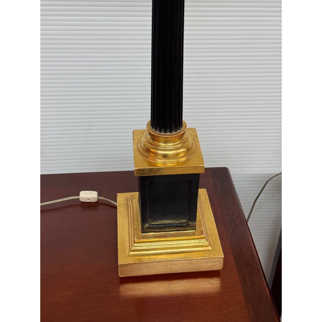 Neoclassical Style Column Buffet Table Lamps, Pair For Sale - Image 9 of 12