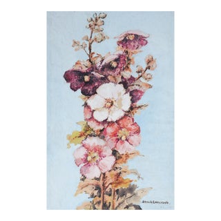 Early 20th Century Floral Ursula Lauderdale Painting For Sale