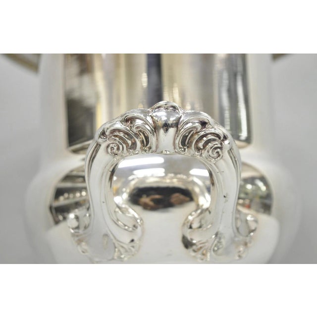 Leonard Vintage Leonard Silver Plated Trophy Cup Urn Champagne Chiller Ice Bucket - a Pair For Sale - Image 4 of 18