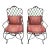 Sovereign Dining Armchairs by Murray’s Iron Works - Set of 2 For Sale