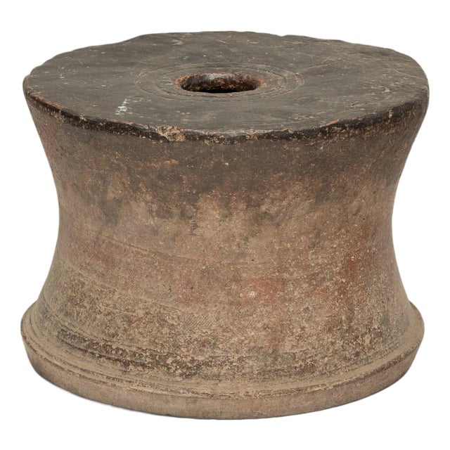 Chinese Terracotta Buddha Base, C. 1850 For Sale