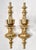 Pair of Maison Jansen Style Neoclassical non electrified solid Cast Bronze Sconces, Candle Wall Lamps. The decorative Wall...