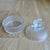 Limited Edition 1975 Lalique for Nina Ricci L’Air du Temps Frosted Crystal Powder Box, Numbered D-471 A study in...
