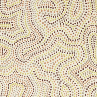 Harlequin Sunstone Wallpaper in Positano/Chocolate/Pistachio For Sale