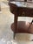 Antique Hepplewhite End Table, Mahogany With Glass Top, Mersman For Sale In Birmingham - Image 6 of 8