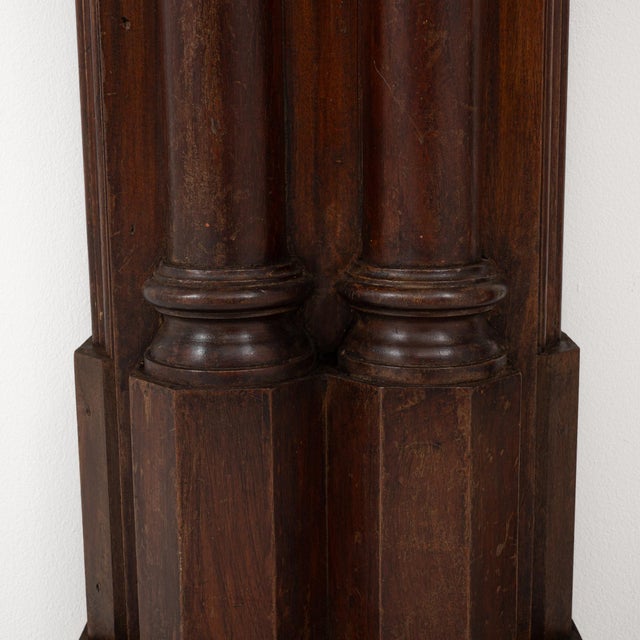 Brown 19th Century French Wooden Columns With Original Patina - A Pair For Sale - Image 8 of 18
