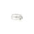 Sterling Silver August Birthstone Minimal Ring With Peridot & Zircon, Size 8 For Sale - Image 4 of 12