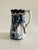 Beautiful, flow blue antique pitcher/jug, by Doulton Burslem, circa 1890's. Piece has been designed between 1862 - 1902....