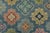 Kazak Rug 5’6” X 7’10” Blue Wool Tribal Hand-Knotted Oriental Carpet For Sale - Image 9 of 15