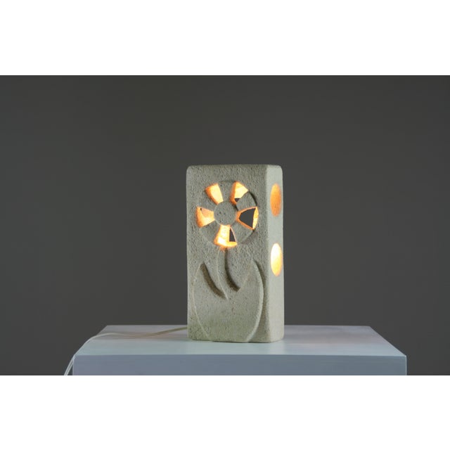 Stone Lamp by Albert Tormos, France, 1970s For Sale - Image 4 of 12