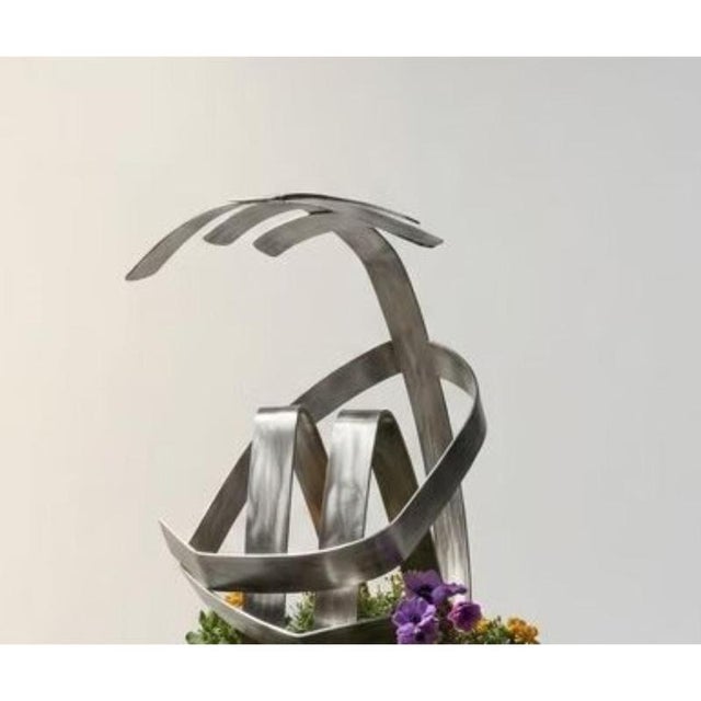 No Ones Garden Statue in Mild Steel and Clay by Metalmorphosis Studio For Sale - Image 6 of 7