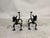 Black Mod Dragon Andirons in Wrought Iron, 1940s, Set of 2 For Sale - Image 8 of 18