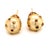 Metal South Sea Pearl Sapphire Earrings 14k Gold Certified For Sale - Image 7 of 15