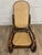 Thonet Vintage Thonet Style Boho Bentwood and Cane Rocking Chair For Sale - Image 4 of 7