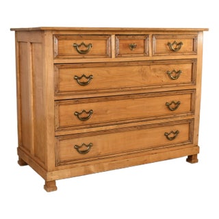 18th Century French Cherry Chest of Drawers For Sale