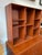 1960s Danish Teak 2 Piece Cabinet With Shelves For Sale - Image 4 of 6
