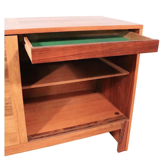 Mid Century Danish Modern E. Jakobsen Skive Three Door Sideboard C. 1960's For Sale In New York - Image 6 of 18