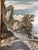 Landscape Capricci with Figures, Veneto, Early 18th Century Oil on Canvas For Sale - Image 5 of 7