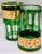 Vintage French VMC Reims Emerald Green & Gold Floral Highball Glasses, Pair For Sale In Dallas - Image 6 of 7
