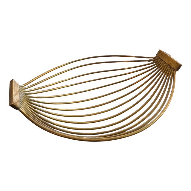 Fruit Basket by Carl Auböck for Werkstätte Carl Auböck, 1950s For Sale