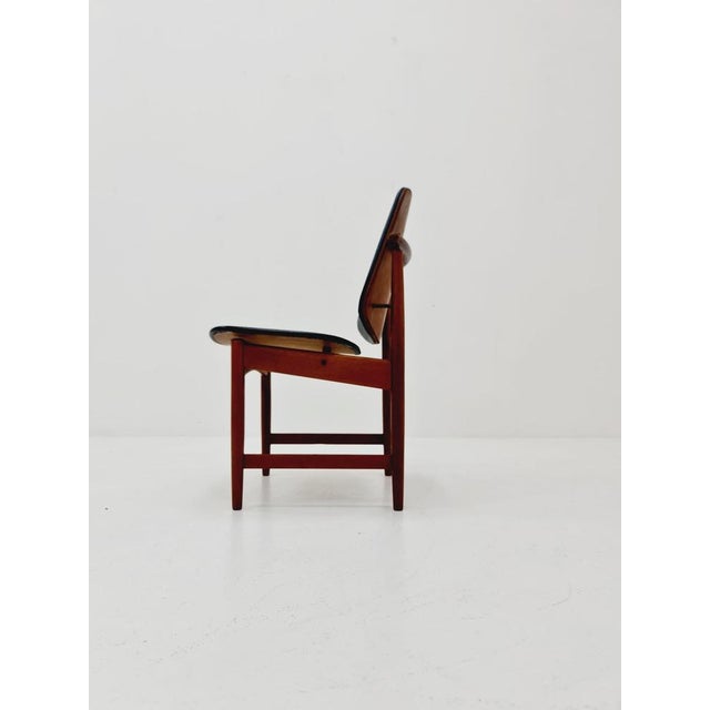 Danish teak and leather chair by Arne Vodder for France & Daverkosen, 1960s The chair is in great vintage condition,...