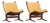 Vintage Siesta Lounge Chairs by Ingmar Relling for Westnofa, Norway, 1970s, Set of 2 For Sale