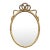 Vintage Gilt Rope and Tassle Mirror For Sale