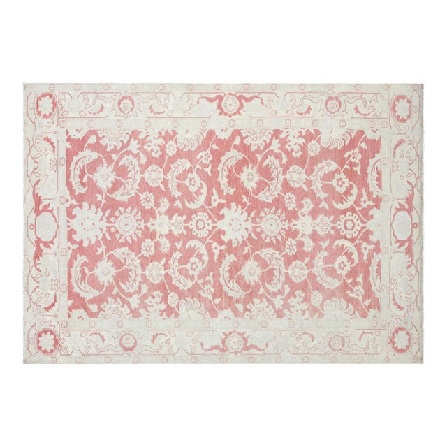 1960s Egyptian Sultanabad Rug For Sale