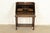 Early 20th Century Stickley Brothers Style Antique Mission Oak Arts & Crafts Drop Front Secretary Desk With Inlaid Marquetry, Circa 1910 For Sale - Image 5 of 16