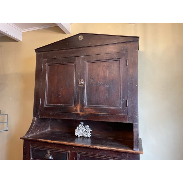 French Farmhouse Kitchen Cupboard, 1890 For Sale - Image 10 of 18