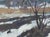 Winter Landscape Oil Painting Original Art Ukrainian Artist Sokolovsky G. 1960s For Sale - Image 4 of 6