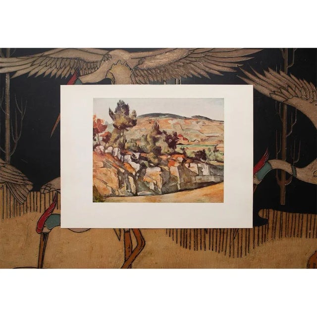 1950s 1950s After Paul Cezanne, "Mountains in Provence" First Edition Photogravure For Sale - Image 5 of 7