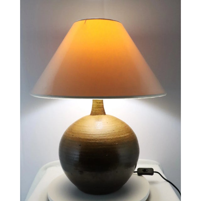 Ceramic Lamp by Alain Magne, 1960 For Sale - Image 9 of 10
