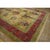 1920s Soft Yellow Field Antique Vase Floral Shou Symbols Chinese Art Deco Rug For Sale - Image 9 of 11