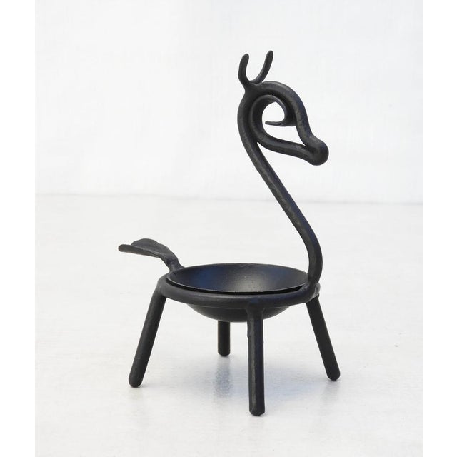 1950s Vintage French Deer Ashtray, 1950s For Sale - Image 5 of 12