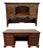 Thomasville French Provincial Executive Desk & Hutch Combo For Sale
