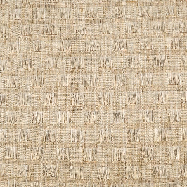 2020s Fringed Sofa Pillows in Wheat - A Pair For Sale - Image 5 of 5