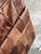 Animal Skin Vintage Patchwork Brown Leather Ottoman with Storage, 1970s For Sale - Image 7 of 10