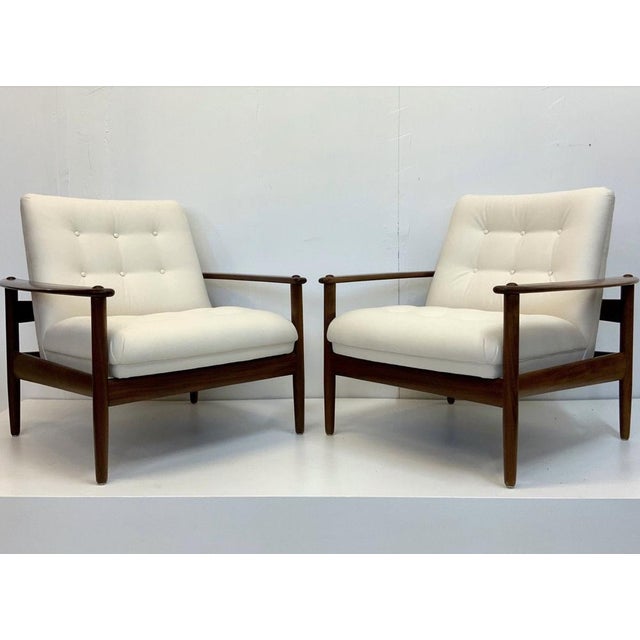 Set of Mid-Century Danish Teak Armchair in the style of Grete Jalk, Denmark For Sale - Image 14 of 18