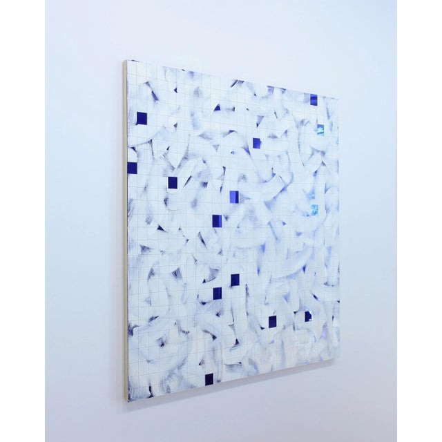 Abstract Tom Henderson "Deep Blue", Painting For Sale - Image 3 of 7