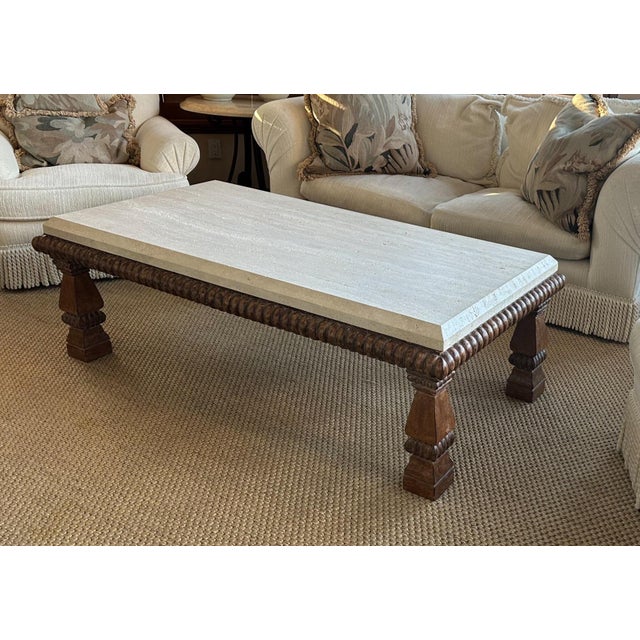 Mediterranean Kreiss’s Collection Coffee Table For Sale - Image 3 of 5