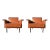 1950s Eugen Schmidt Soloform Cognac Leather Lounge Chairs - A Pair For Sale