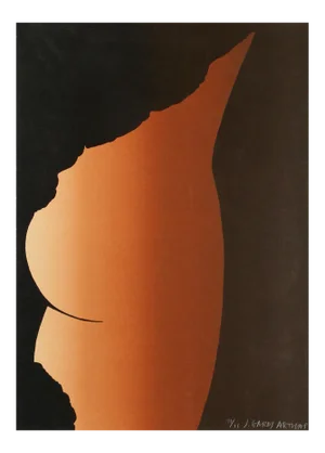 Female Form, Silkscreen by Joan Gardy Antigas