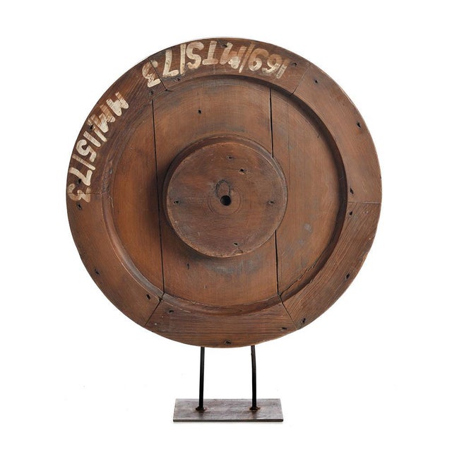 Industrial Iron Sculpture, in Good conditions. Designed 1890 to 1919 This piece is designed in the style of the selected...