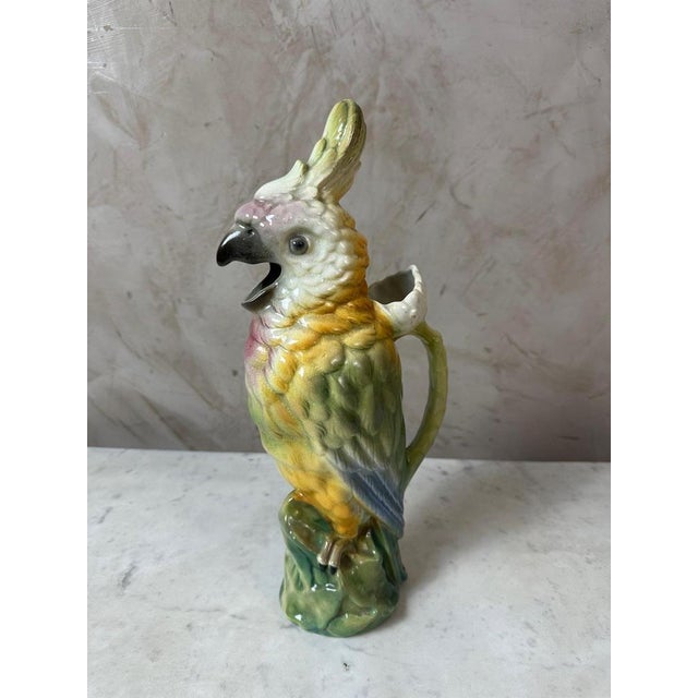Vintage Earthenware Pitcher, 1920 For Sale - Image 12 of 12