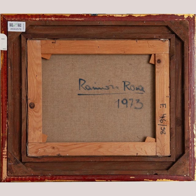 1980s Raimon Roca, Colourist Impressionist Coastal Cliffs, 1980s, Oil on Canvas For Sale - Image 5 of 7