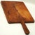 Antique French Country Beechwood Bread Board With Long Handle - Kitchen Cutting Board For Sale - Image 4 of 13