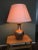 Vintage Metal Hollywood Regency Table Lamp, 1970s For Sale - Image 6 of 9